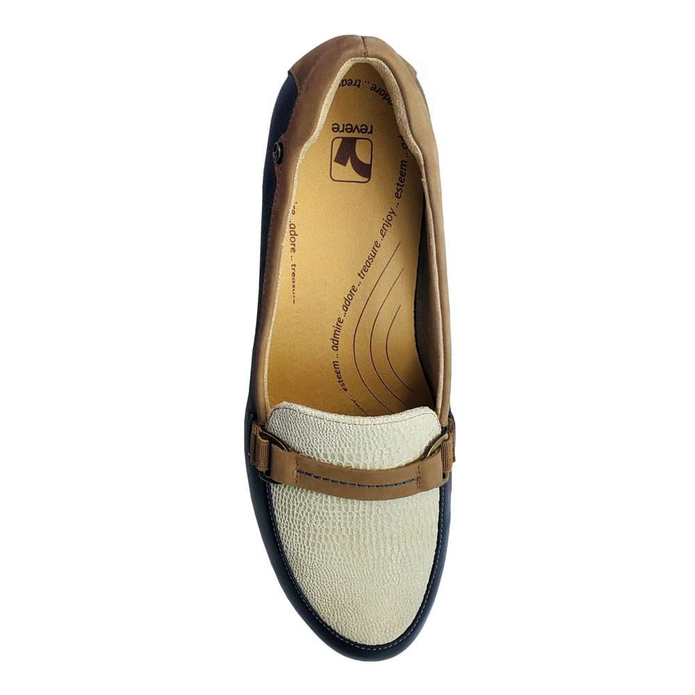 Montmartre Wedge Loafer - Blue French
