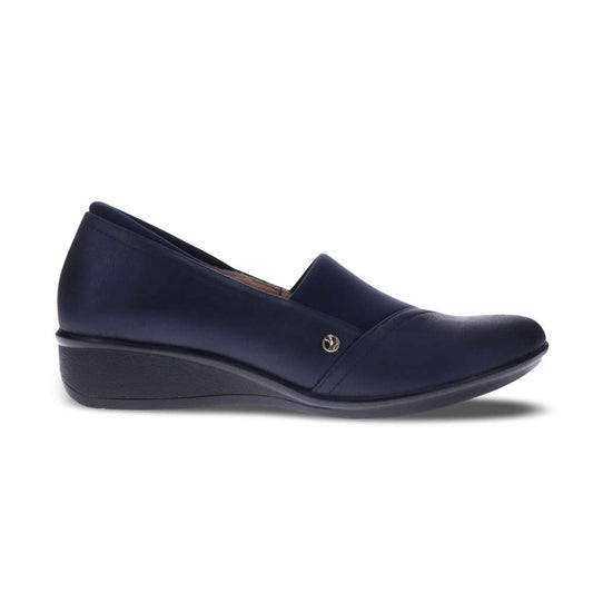 Naples Wedged Loafer - Sapphire