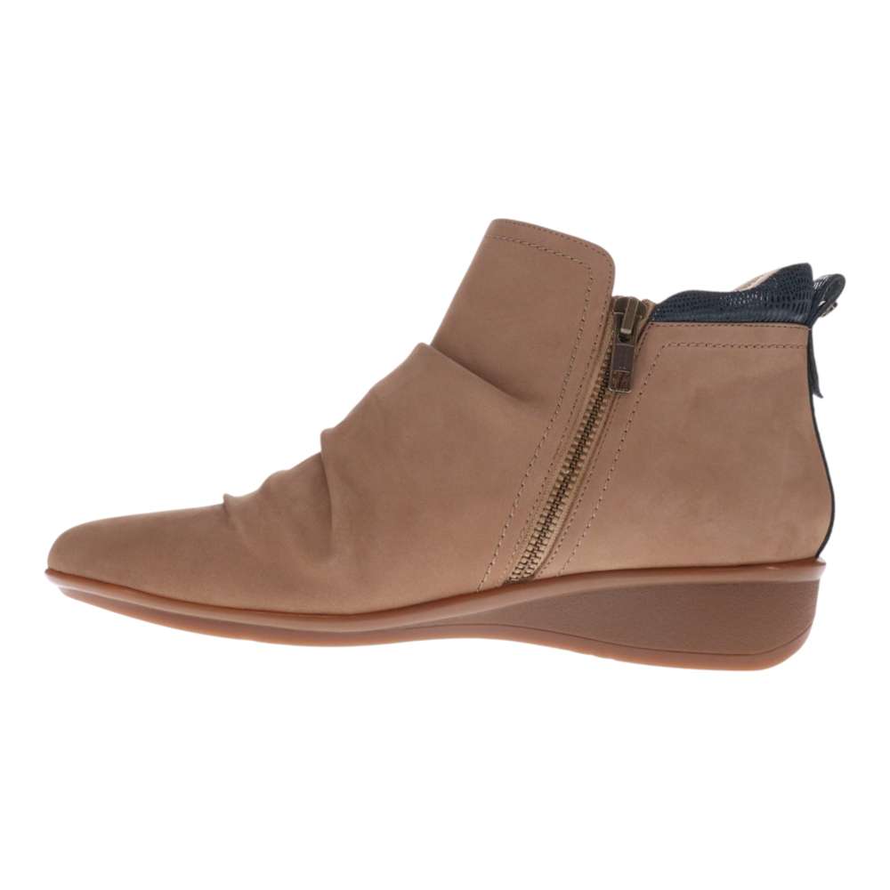 Plymouth Boots - Toffee Nubuck/Navy Lizard