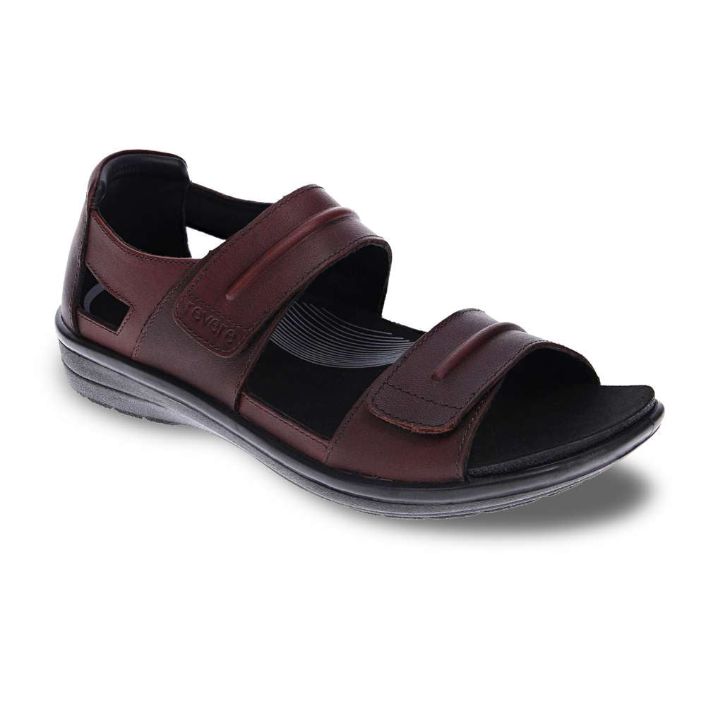 Cairns Heel Counter Sandal - Whiskey