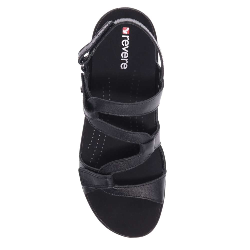 Emerald Adjustable Sandal - Black