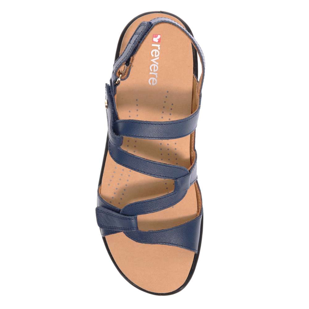 Emerald Adjustable Sandal - Blue French
