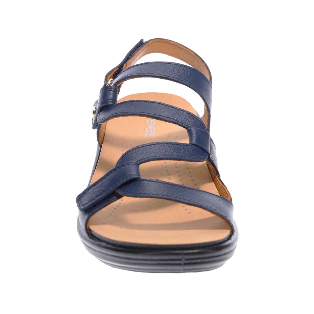 Emerald Adjustable Sandal - Blue French