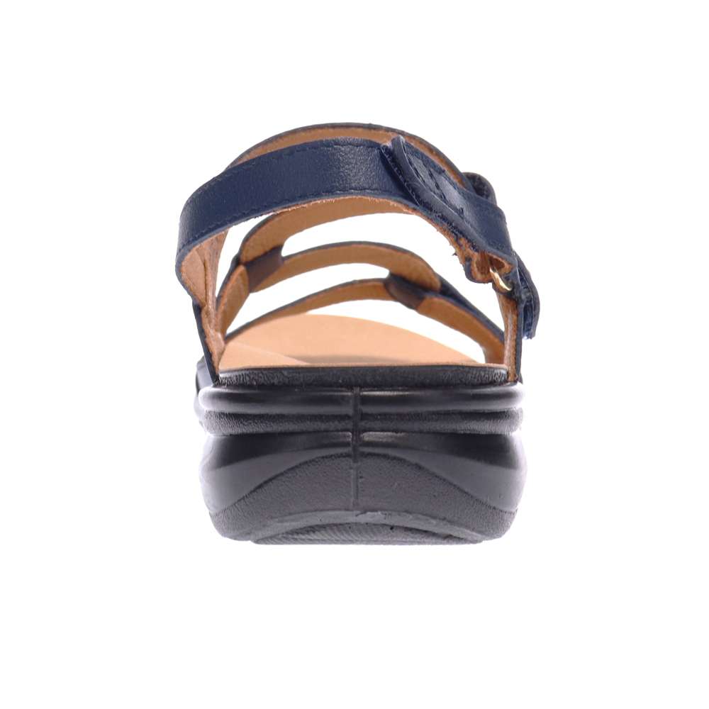 Emerald Adjustable Sandal - Blue French