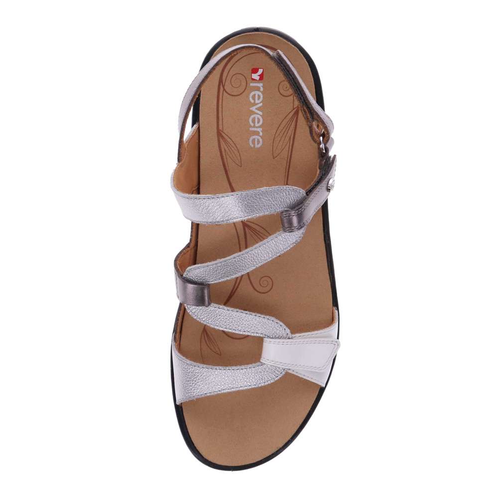 Emerald Adjustable Sandal - Silver Fusion