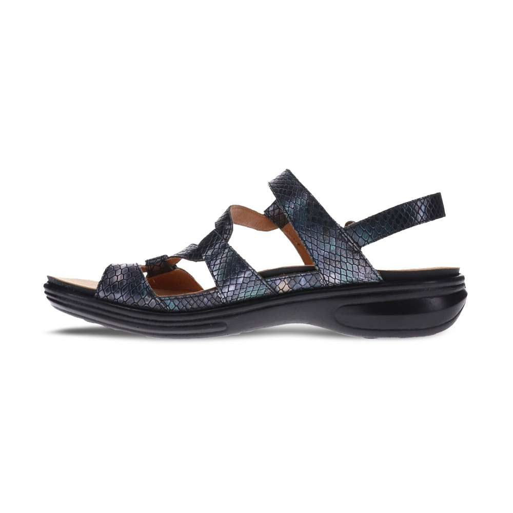 Emerald Adjustable Sandal - Slate Interest