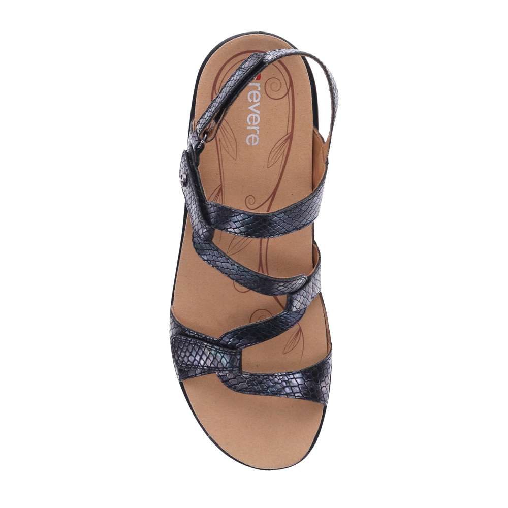 Emerald Adjustable Sandal - Slate Interest
