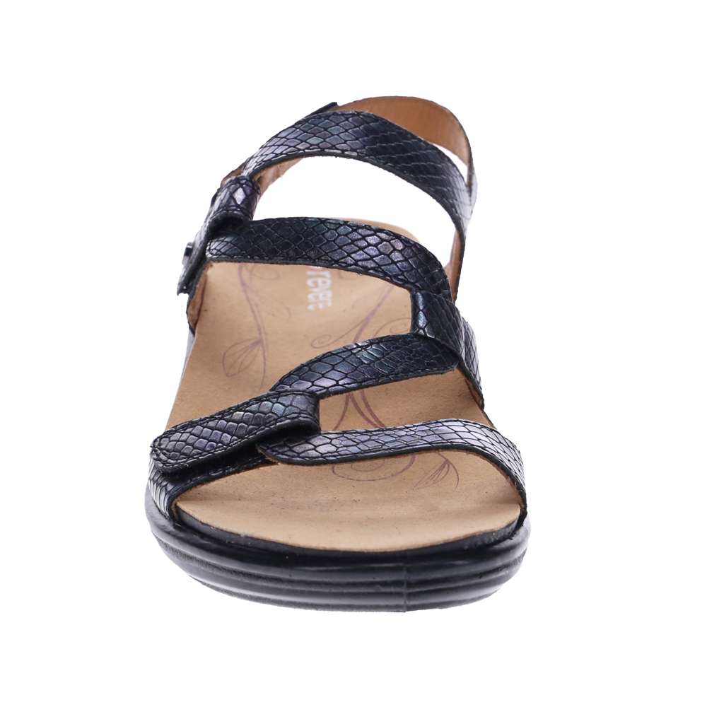 Emerald Adjustable Sandal - Slate Interest