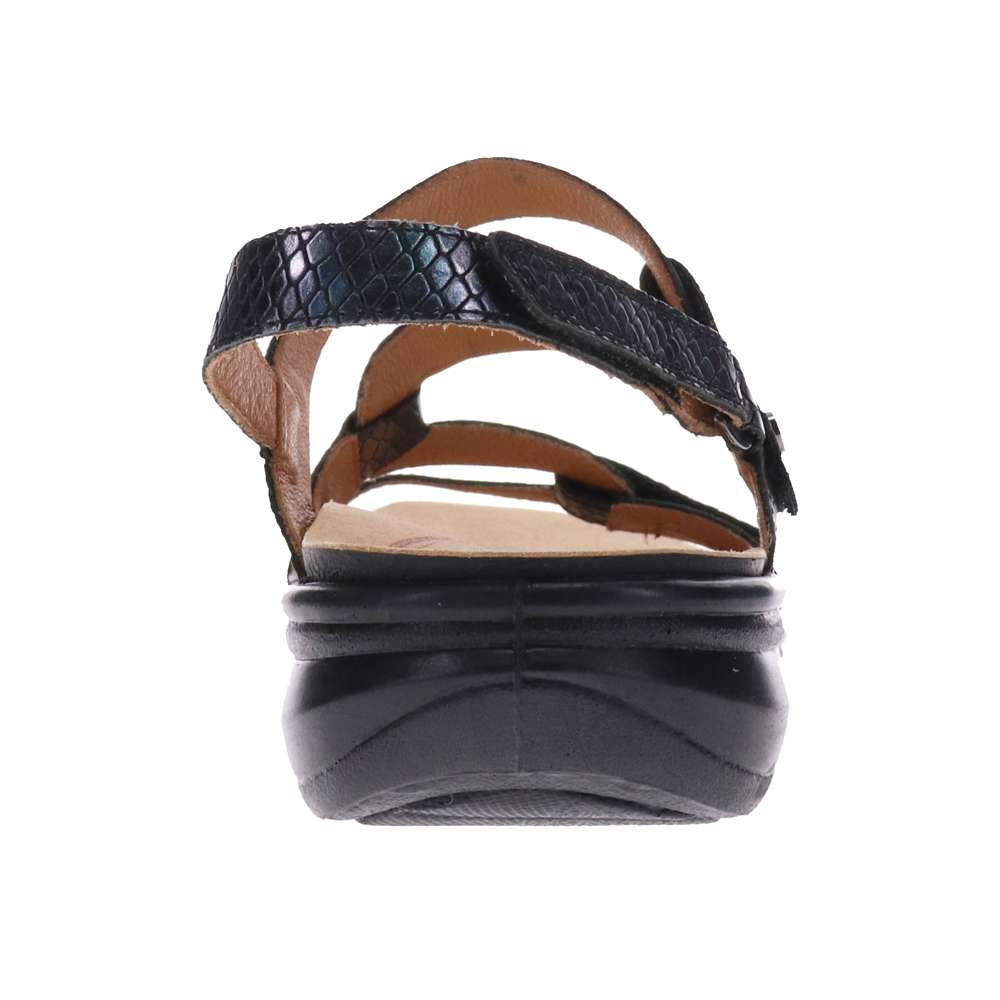 Emerald Adjustable Sandal - Slate Interest