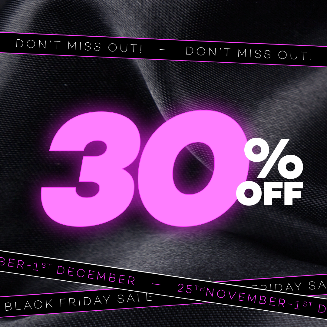 Black Friday - 30% OFF