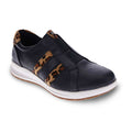 Bruges Slip-On Sneaker - Onyx/Leopard