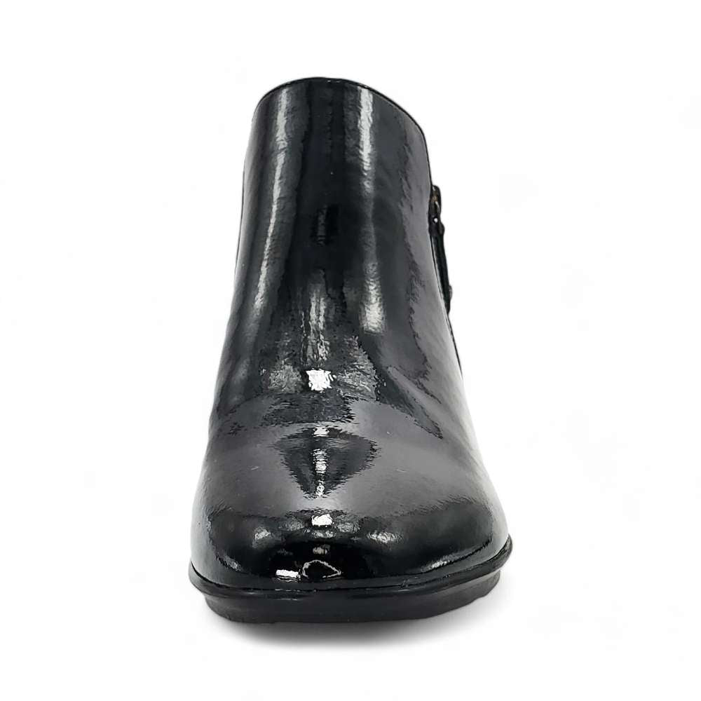 Damascus Boot - Black Patent