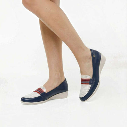 Monte Carlo Wedged Loafer - Black
