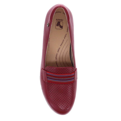 Monte Carlo Wedge Loafer - Cherry French