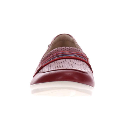 Monte Carlo Wedge Loafer - Cherry French