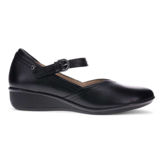 Narita Mary Jane Flats - Black Pebble