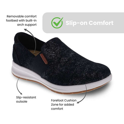 Panama Slip-On Casual Sneaker - Midnight
