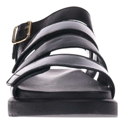 Costa Rica Sandal - Black Sheen