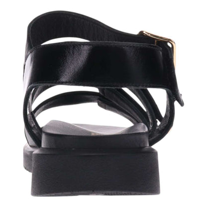 Costa Rica Sandal - Black Sheen