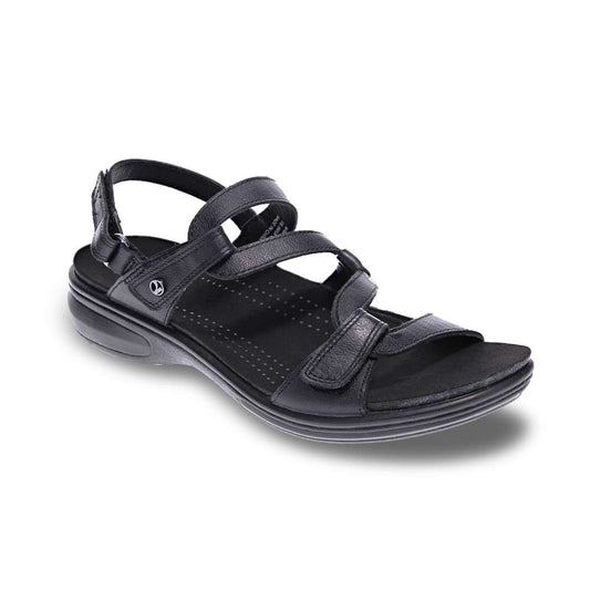 Emerald Adjustable Sandal - Black