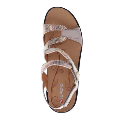 Emerald Adjustable Sandal - Mixed Metallic