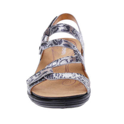 Emerald Adjustable Sandal - Silver Safari