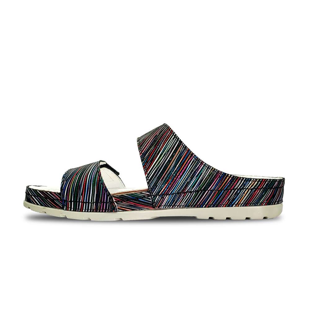 Palma Sandal - Black Stripe