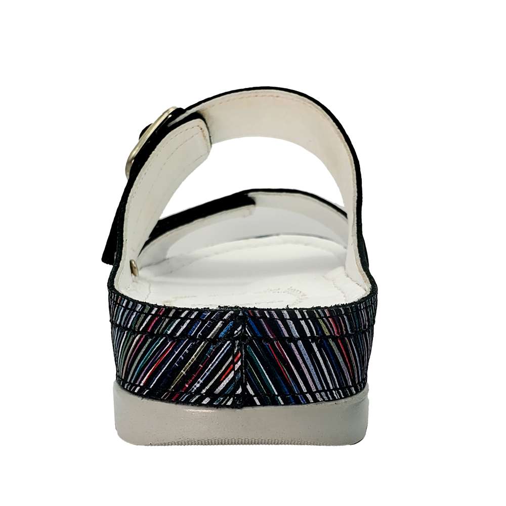 Palma Sandal - Black Stripe