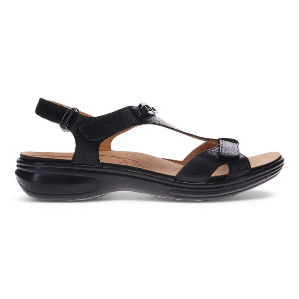 Santa Clara Sandal - Black Pebble