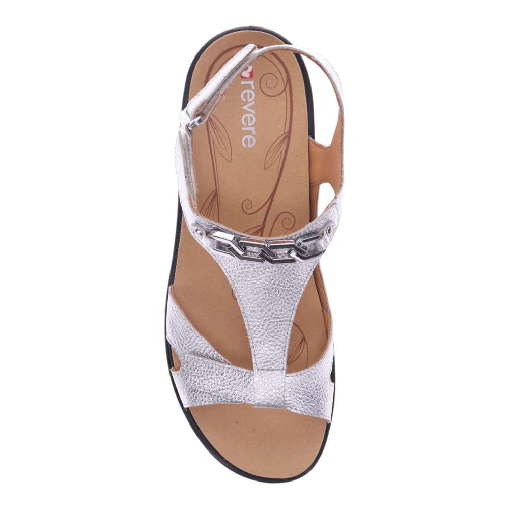 Santa Clara Sandal - Silver Pebble