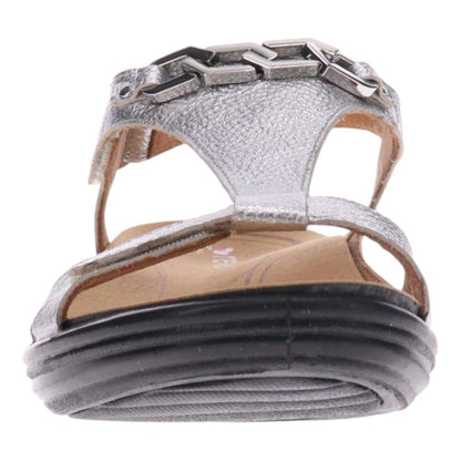 Santa Clara Sandal - Silver Pebble