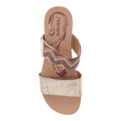 Sorrento Wedge - Gold Multi