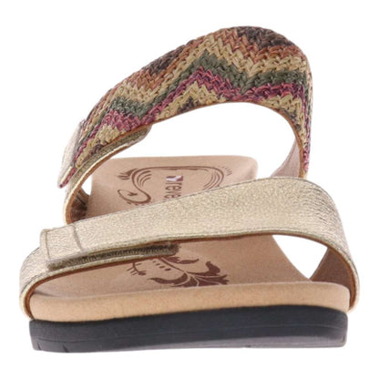 Sorrento Wedge - Gold Multi