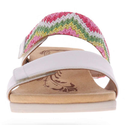 Sorrento Wedge - Silver Multi