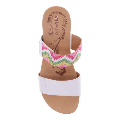 Sorrento Wedge - White Multi