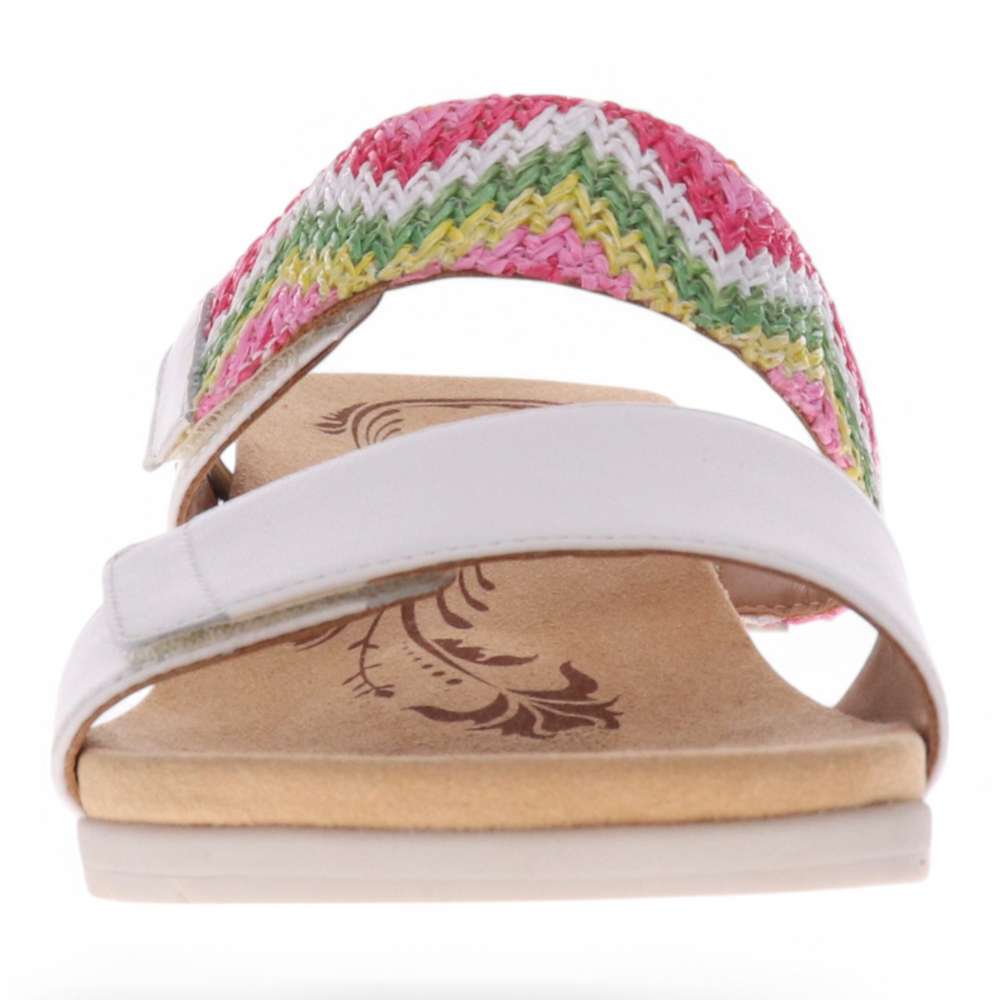 Sorrento Wedge - White Multi