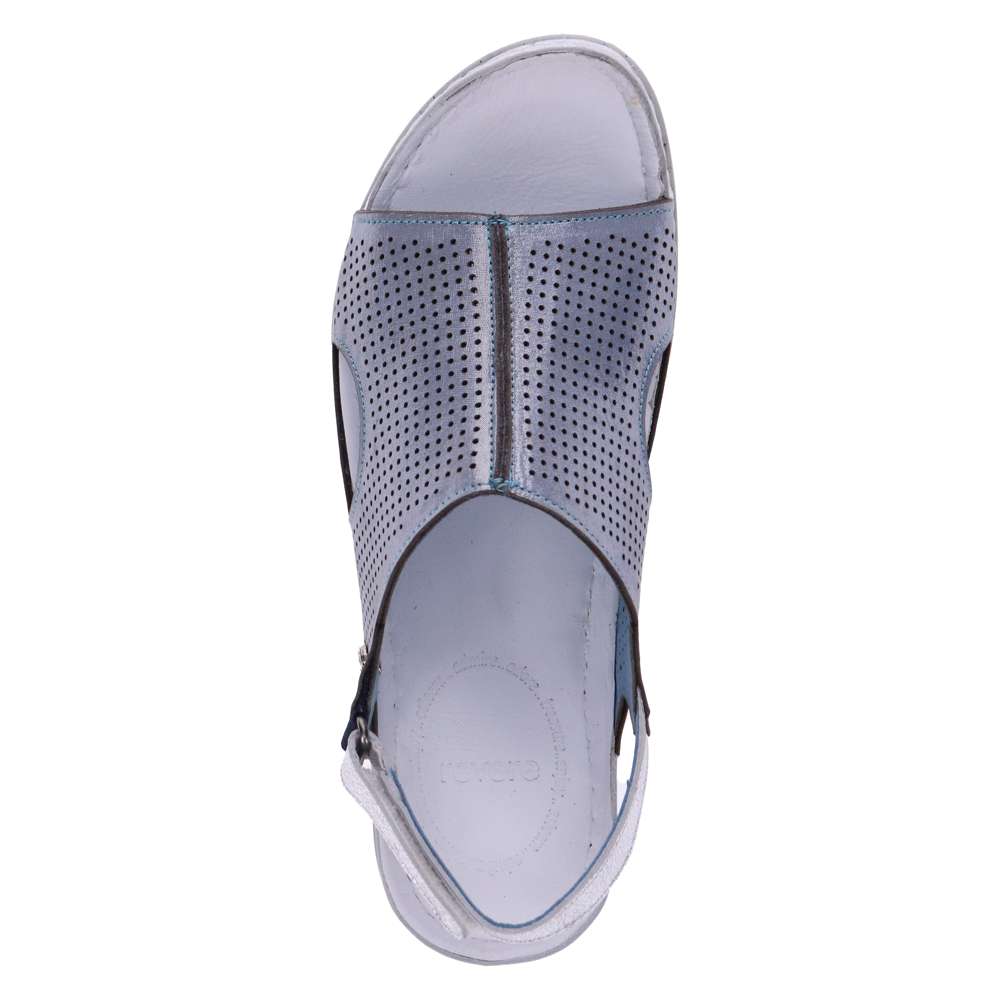 Tivoli Sandal - Blue Linen