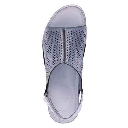 Tivoli Sandal - Blue Linen