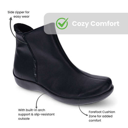 Aberdeen Boot - Black Stretch