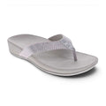 Allora Toe Post Sandal - Silver Rhinestone