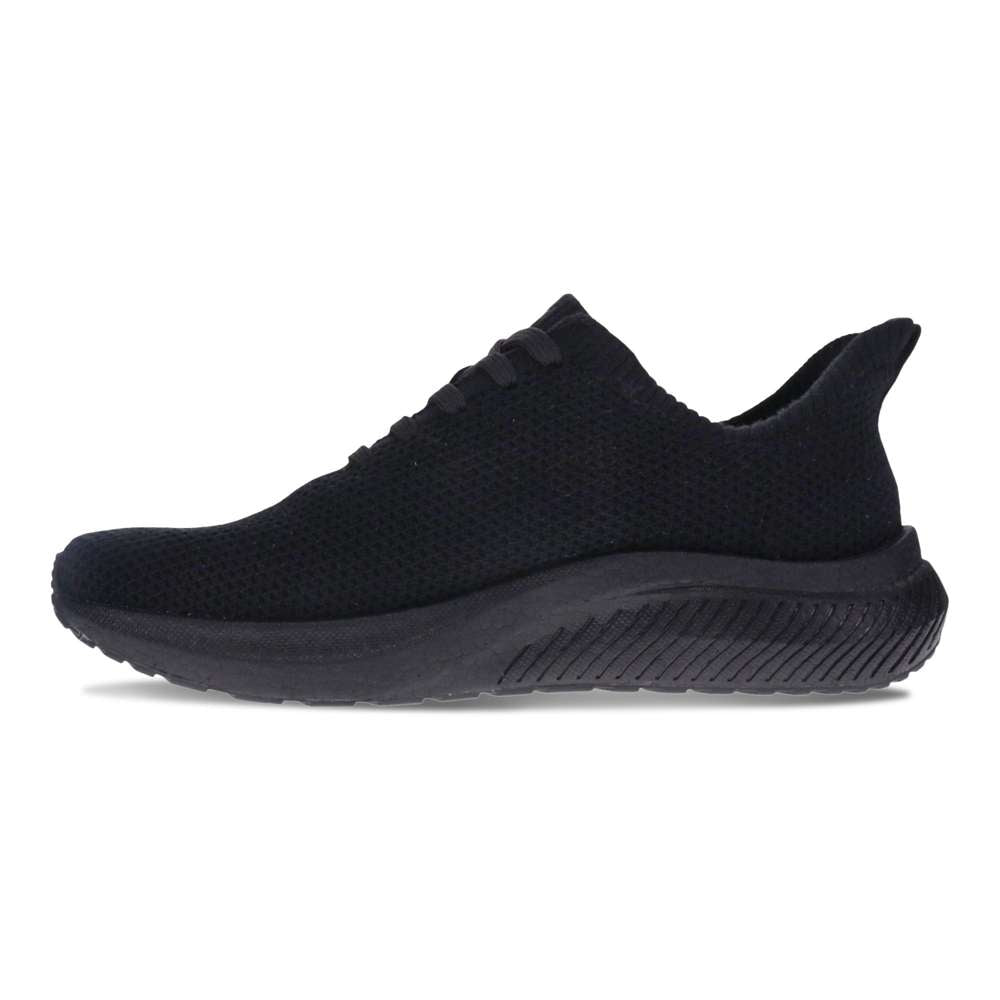 Allure Lace-Up Active Sneaker - Black