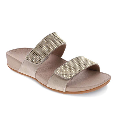 Avoca Slide - Champagne Rhinestone