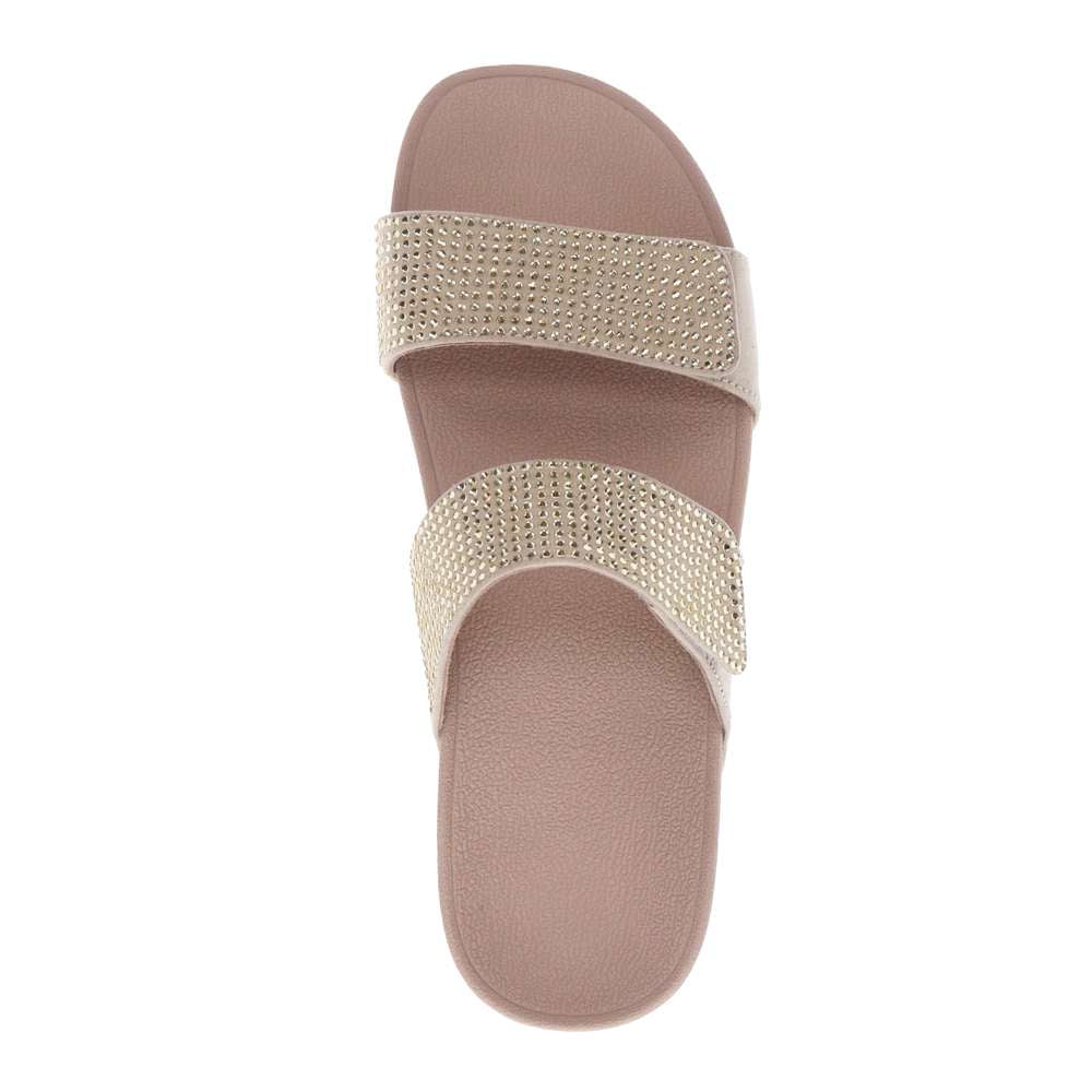 Avoca Slide - Champagne Rhinestone
