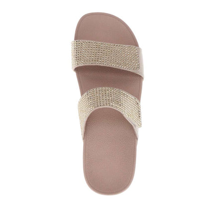 Avoca Slide - Champagne Rhinestone