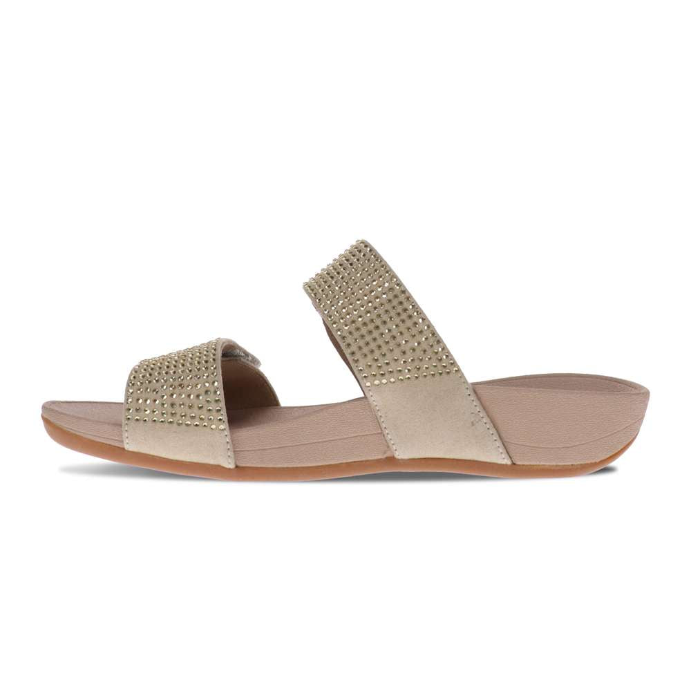 Avoca Slide - Champagne Rhinestone