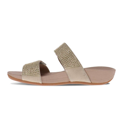 Avoca Slide - Champagne Rhinestone