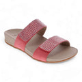 Avoca Slide - Coral Rhinestone