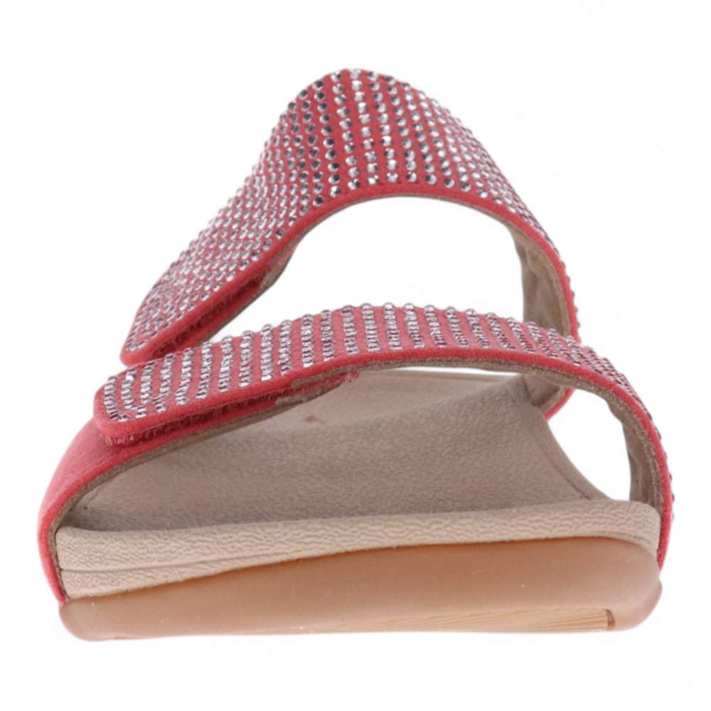 Avoca Slide - Coral Rhinestone