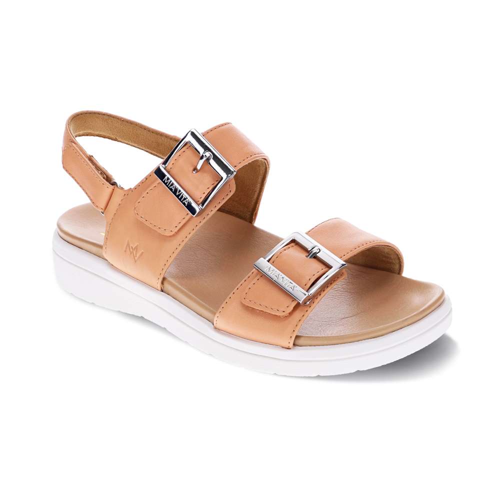 Bettina Slingback Sandal - Apricot