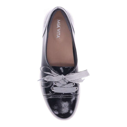 Bridgette II Casual Sneaker - Black Patent